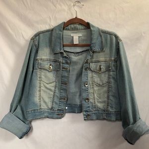 Charlotte Russe | Cropped Jean Jacket